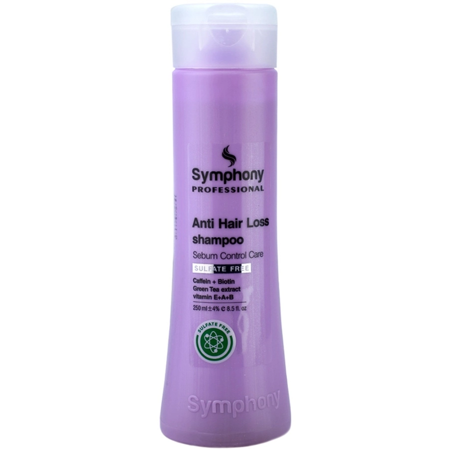 شامپو ضد ریزش حاوی کافئین سیمفونی