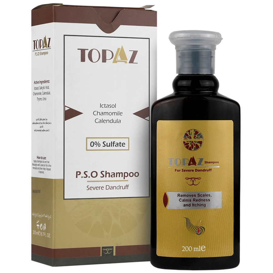 شامپو پسو توپاز برای شوره مقاوم